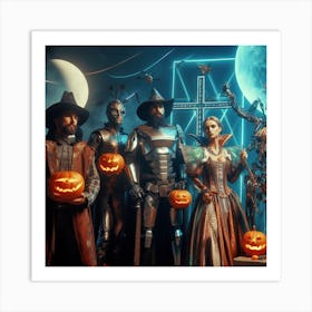 Halloween Party 30 Art Print