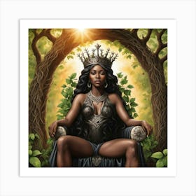 Queen 1 Art Print