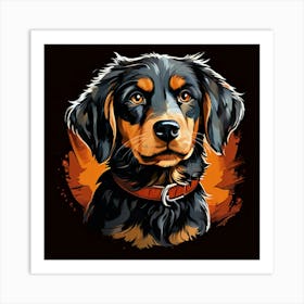 Rottweiler 1 Art Print