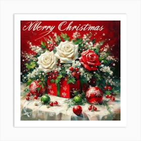 Merry Christmas 8 Art Print