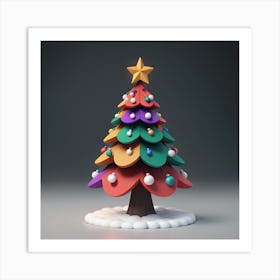 Christmas Tree Art Print