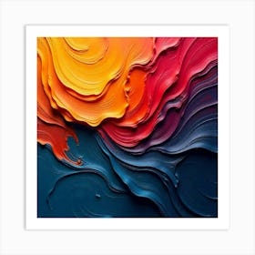 Abstract Painting 51 Art Print