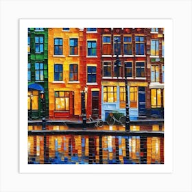 Amsterdam City Art Print