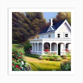 Beautiful House Art Print