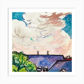 Cloudy Day Art Print