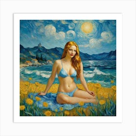 Starry Night sfg 1 Art Print