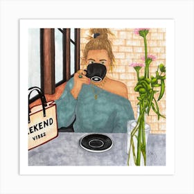 Breakfast Vibes 1 Art Print