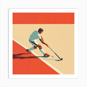 Field Hockey 2 Art Print