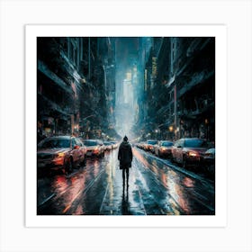 Dark City 2 Art Print