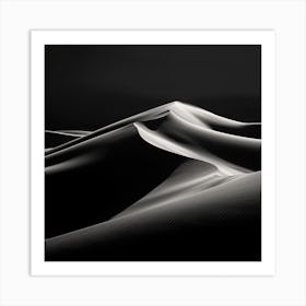 Sand Dunes Art Print