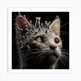 Cat'S Head Art Print