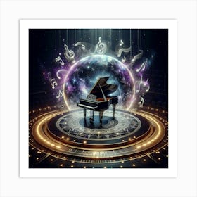 Grand Piano 2 Art Print