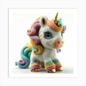 Unicorn 120 Art Print