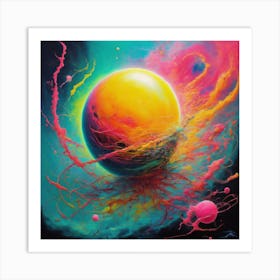 Solar spheres Art Print