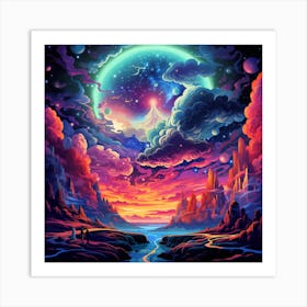 Lucid Dreaming 5 Art Print