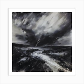 Lightning Storm Art Print