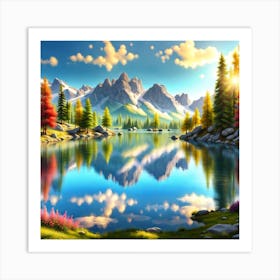 Landscape Art Print