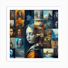 Mona Lisa 1 Art Print