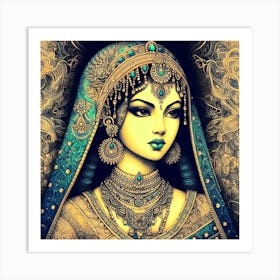 Exotic Beauty Artwork 157 Art Print