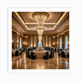 Wedding Reception Art Print