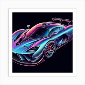 Mclaren Gt1 1 Art Print