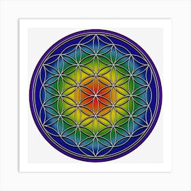 Flower Of Life Art Print