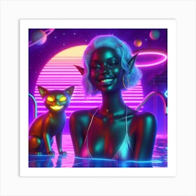 Neo-Noir Art Print