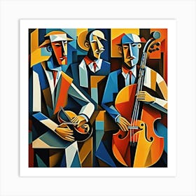 The Three Musicians Art Print