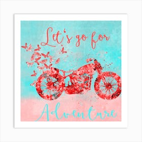 Flower Power Adventure Art Print