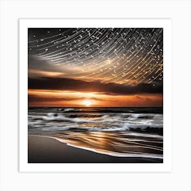 Star Trails Art Print