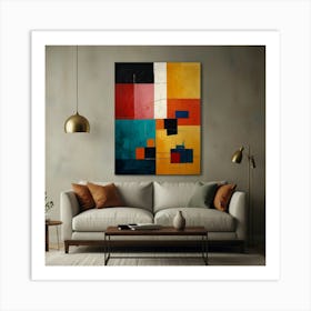 Abstract Painting 23 Art Print