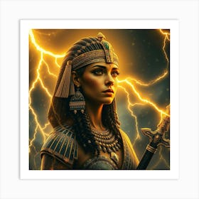 Egyptian Goddess 51 Art Print