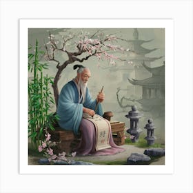 Chinese Art 484 Art Print