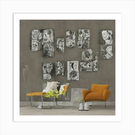 Portraits On The Wall Art Print