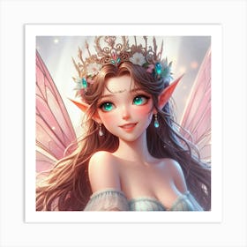 Fairy Hd Wallpaper Art Print