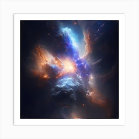 Nebula Art Print