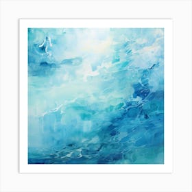 Blue Ocean Art Print