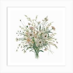 Wildflowers 1 Art Print