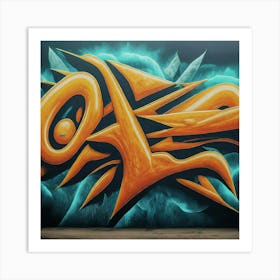 Graffiti Art 7 Art Print