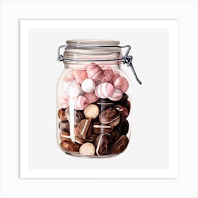 Candy Jar 24 Art Print