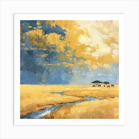 Savannah Sky Art Print