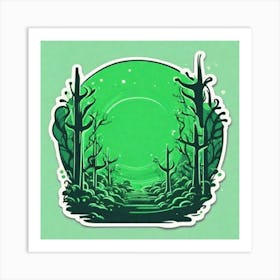 Forest Path Art Print