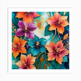 Hibiscus 2 Art Print