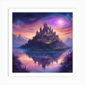 Castle In The Sky Art Print