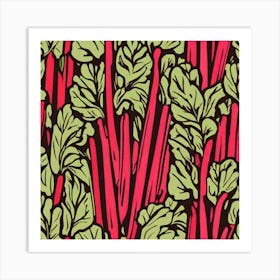 Rhubarb 146 Art Print