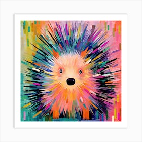 Hedgehog Print Art Print