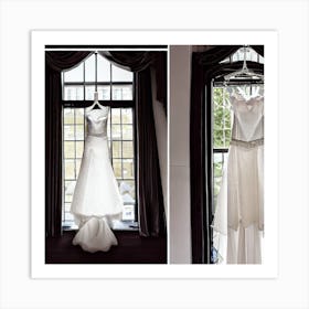 Wedding Dresses 2 Art Print