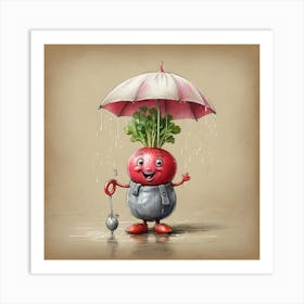 Radish 4 Art Print