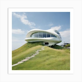 Futuristic House Art Print