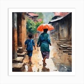 Rainy Day Art Print